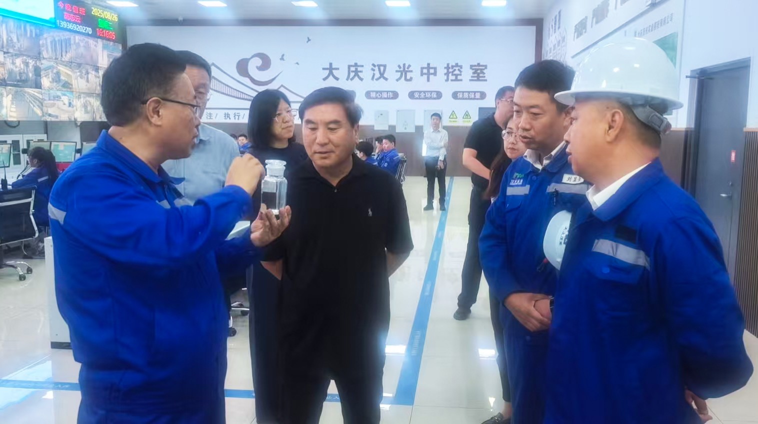 于曉寧董事長調研道恩漢光大慶基地，拜訪市委書記李世峰